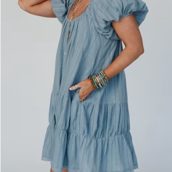 LOUNGE LUXE TIE BACK DRESS - BNWT - LARGE - Picture 5 of 6